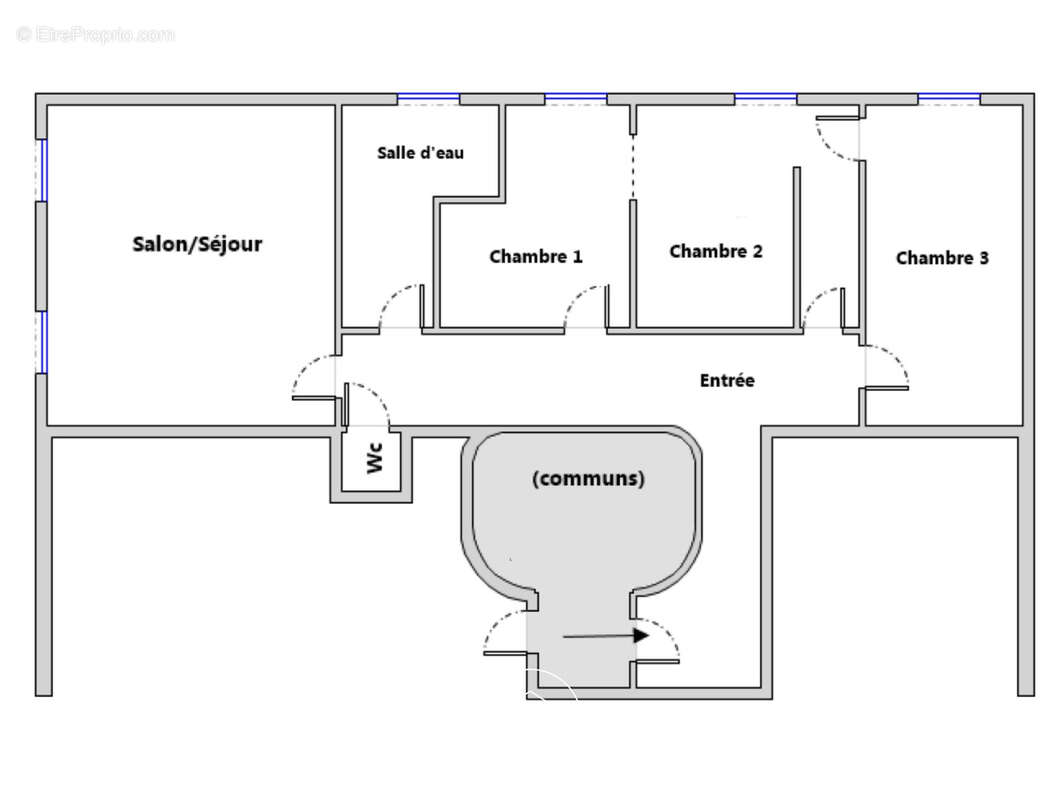 Appartement à MARSEILLE-6E