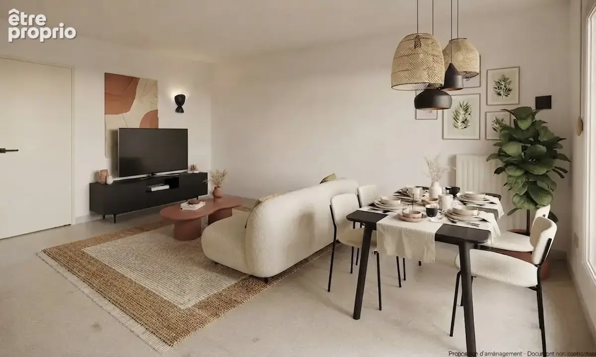 Nîmes – t3 traversant de 69 m² avec balcon – résidence sécurisée - photo 13