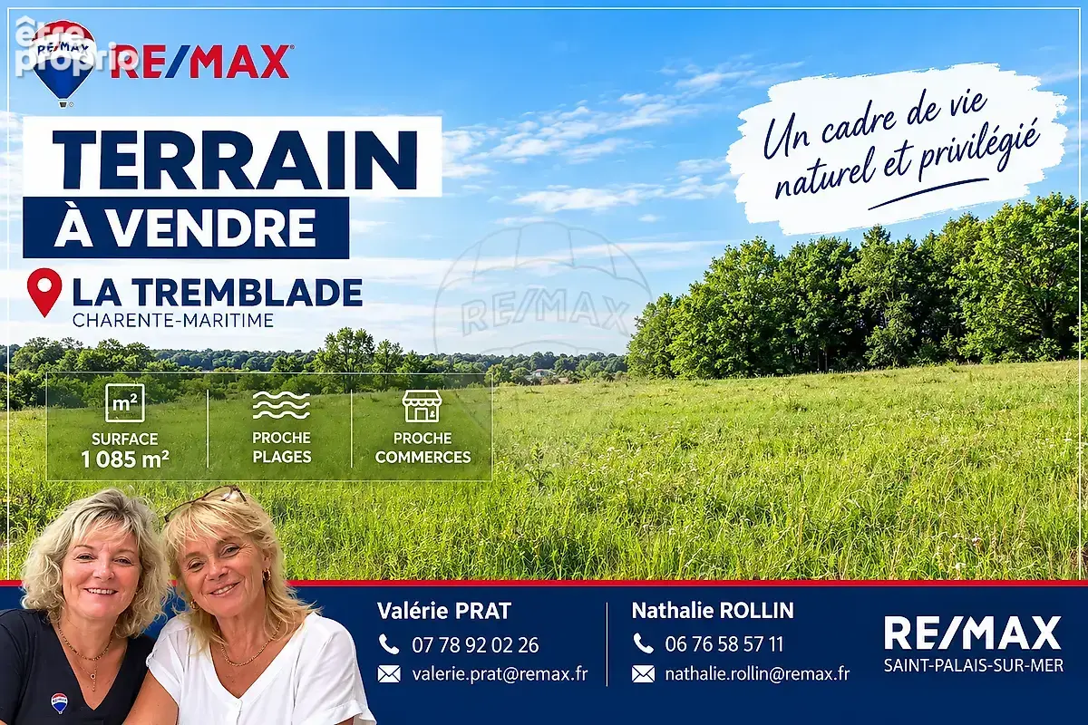 Terrain à LA TREMBLADE