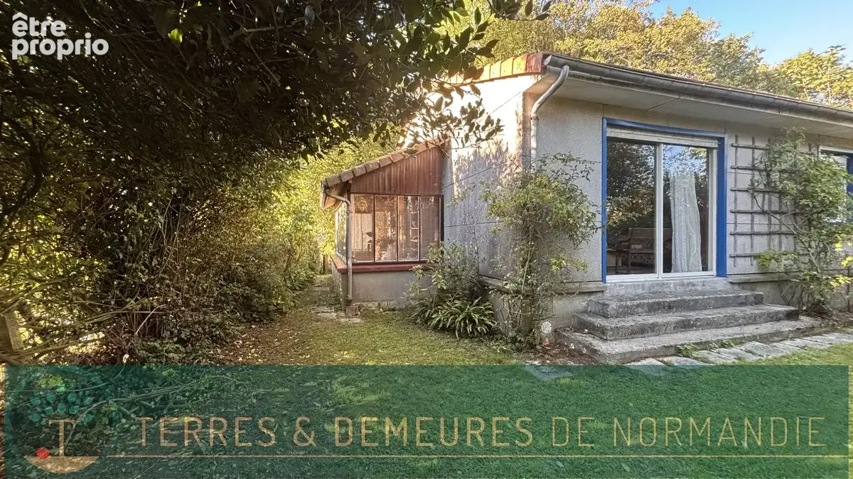Maison d'environ 65m² avec deux chambres, implantée sur un terrain de 450 m², située sur la commune de Petit-Caux. - photo 3