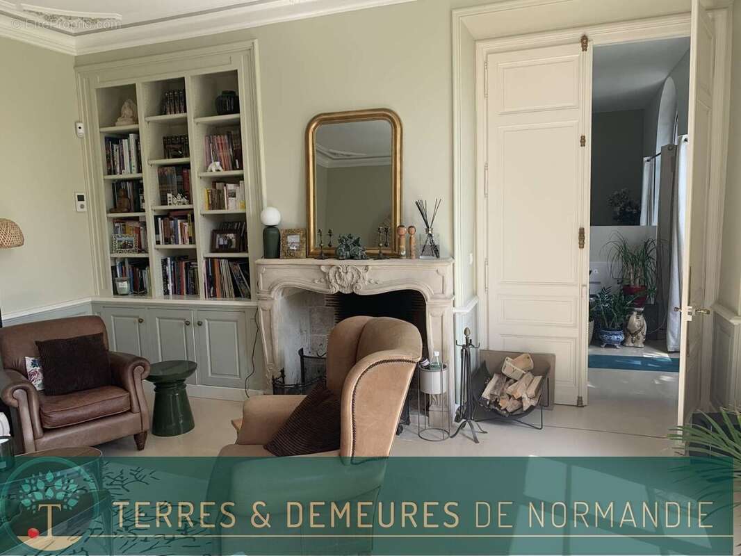 LISIEUX (CALVADOS) : belle maison bourgoise de fin XIX ème siècle - photo 7