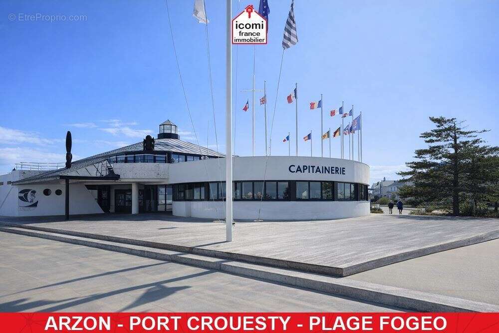 Morbihan - arzon (56640) - a vendre - appartement t3 avec terrasse et vue port du crouesty - plage a 3 mn a pied - ascenseur - p - photo 2