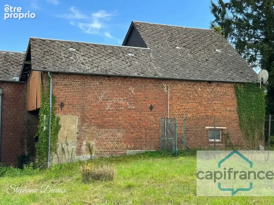 A VENDRE : Grange aménageable 270 m2 + Terrain 720 m2 – Centre GLAGEON (59132) - photo 2