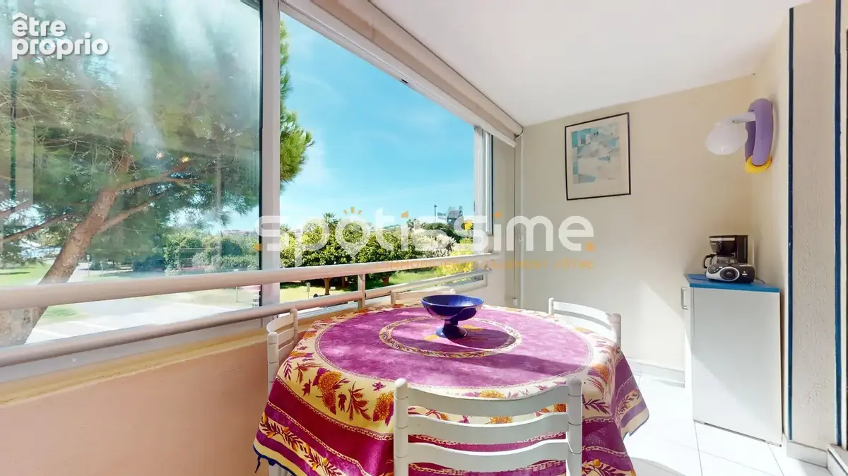 Appartement T2 cabine avec loggia, piscine et parking au Cap d'Agde - photo 9