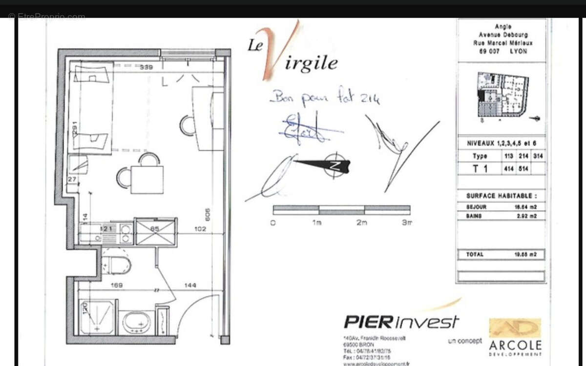 Appartement à LYON-7E