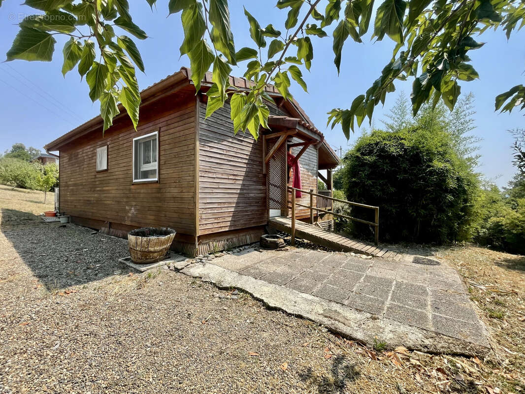 Belle maison avec chalet vue Pyrénées à Tieste-Uragnoux - photo 13