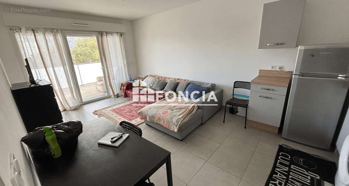 T2 44 m2 lumineux, grande terrasse vue dégagée, box - photo 3