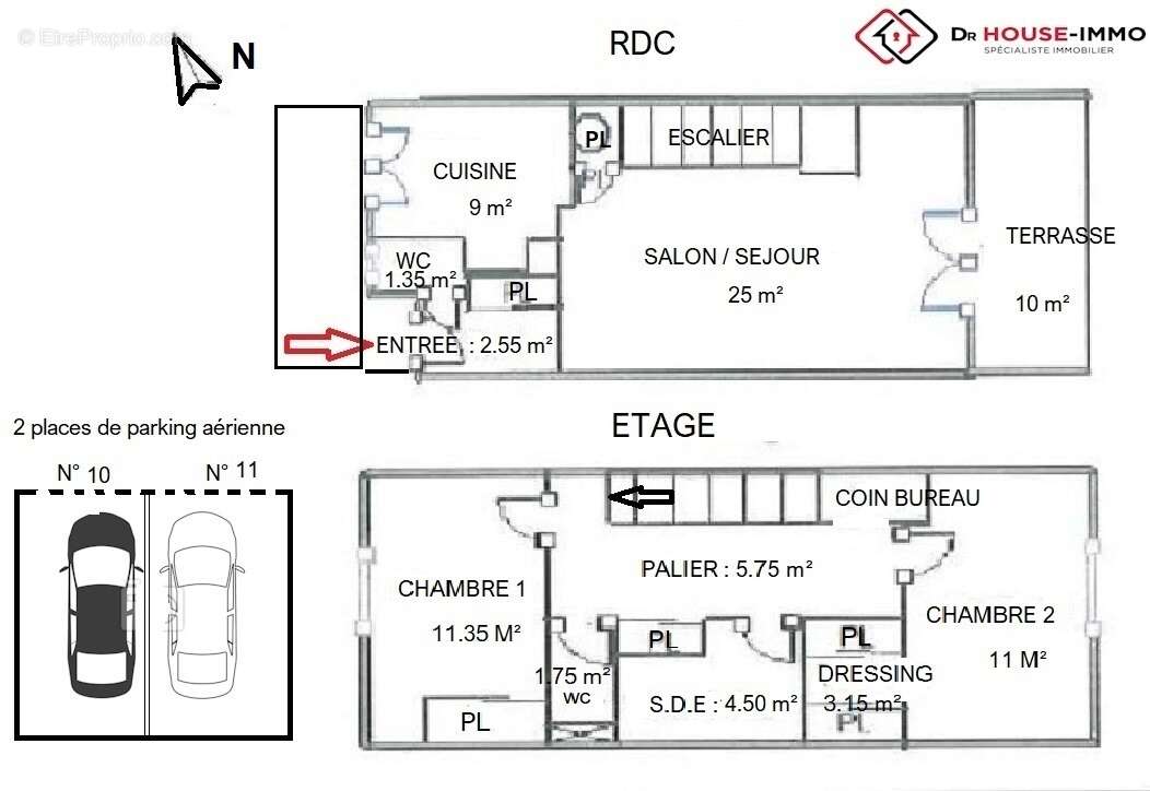 Appartement à FROUZINS