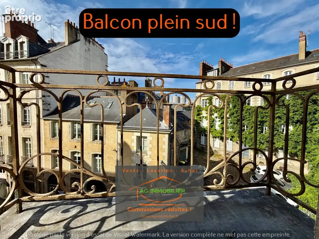 Appartement 3 pièces 50 m² à vendre à Rennes (35000) - photo 1