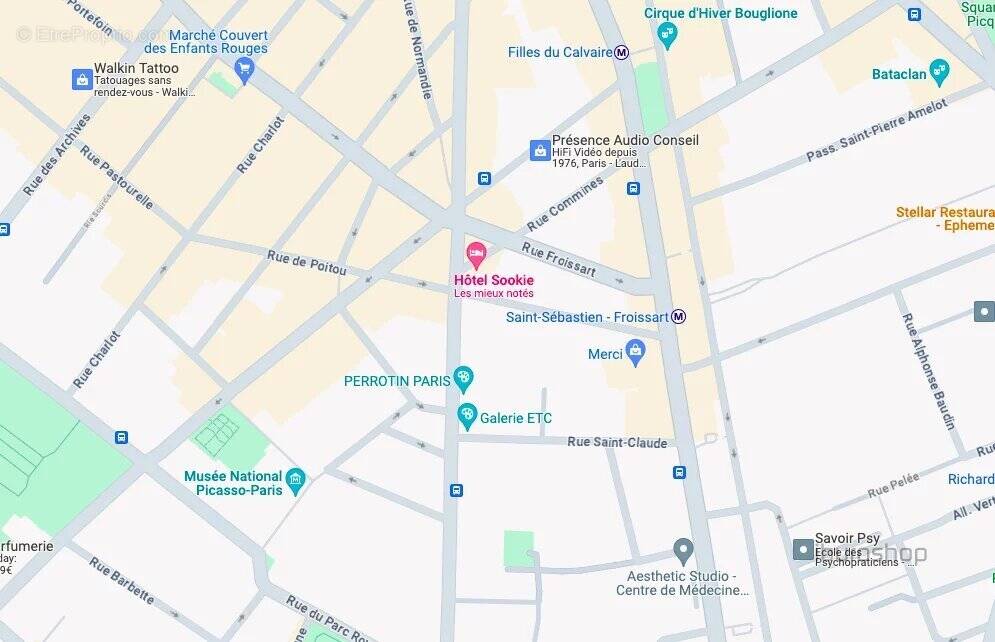 Commerce à PARIS-3E