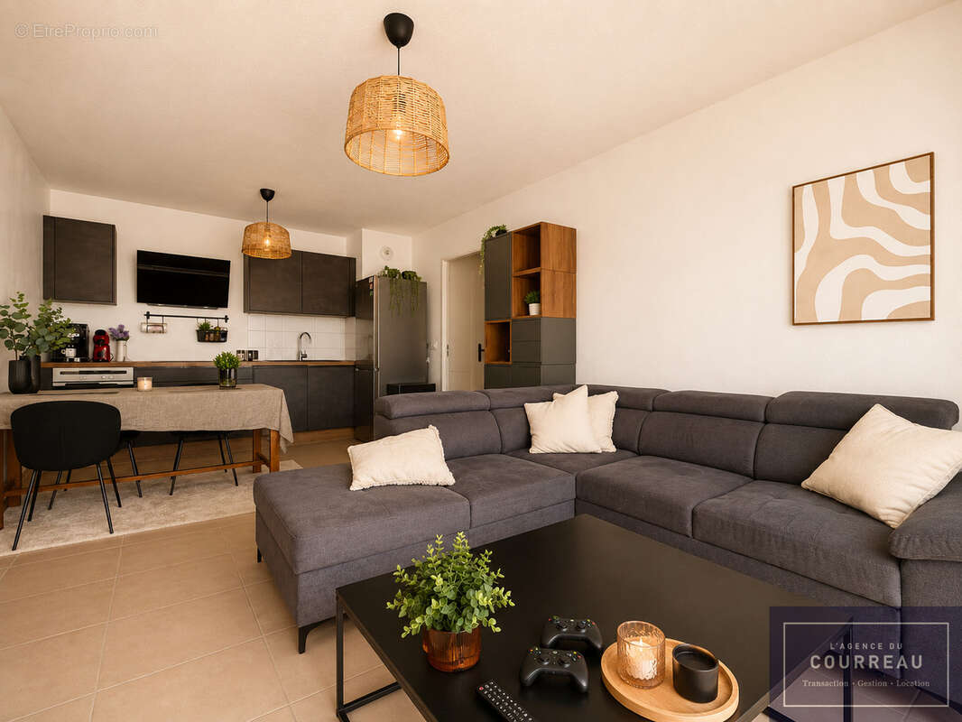 Magnifique F3 de 59,42 m2 avec terrasse - photo 3