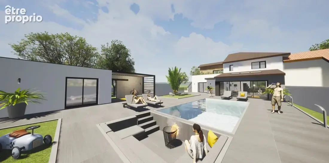 Gros potentiel ! Maison 200m2 à rénover, sur terrain arboré de 1237m2 - photo 1