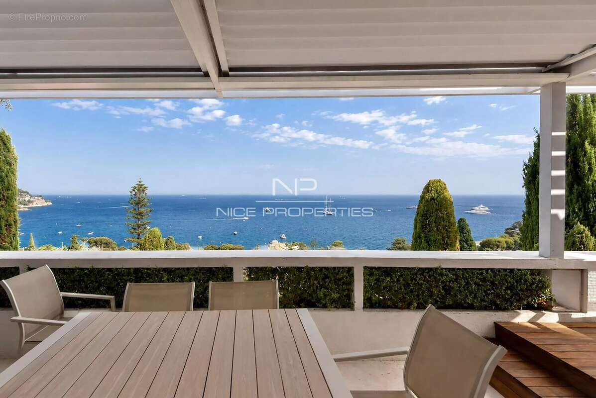 Eze, superbe villa avec vue panoramique Mer - photo 4