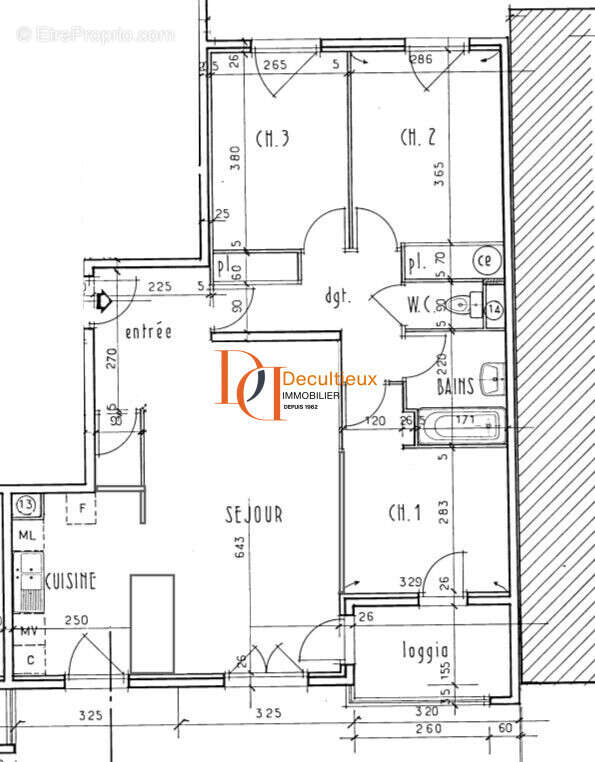 Appartement à VILLEURBANNE