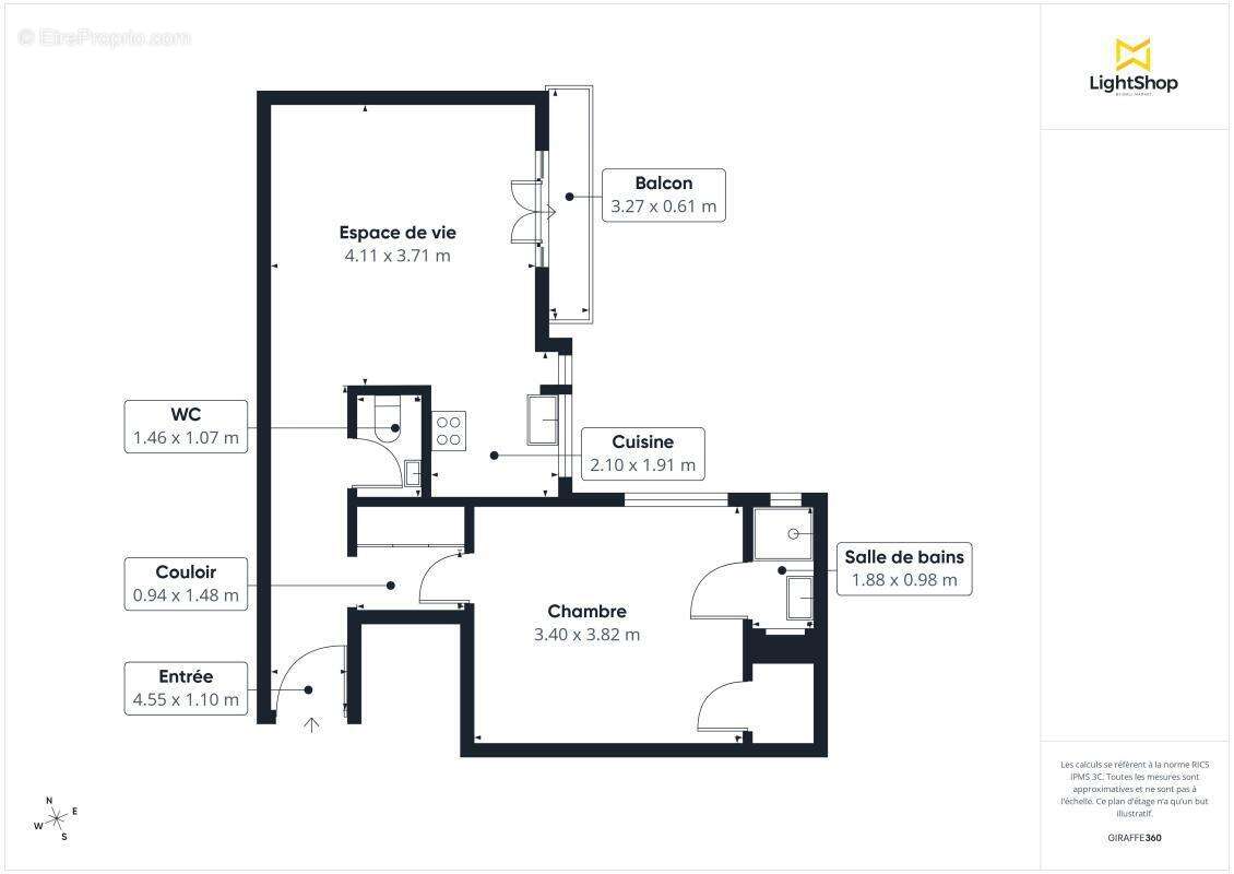 Appartement à BOULOGNE-BILLANCOURT