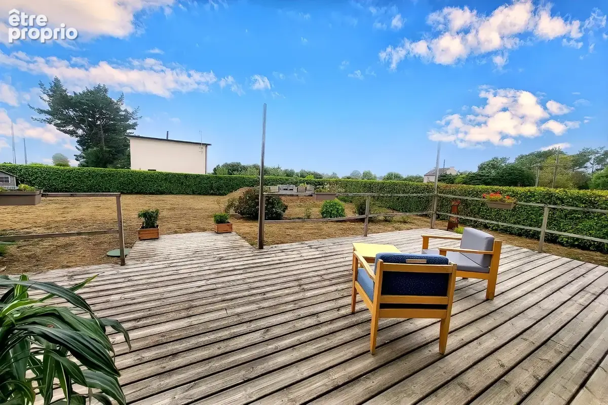 Maison contemporaine VUE MER ossature bois  PLAIN-PIED à vendre 6 pièces TELGRUC SUR MER (29) - photo 25