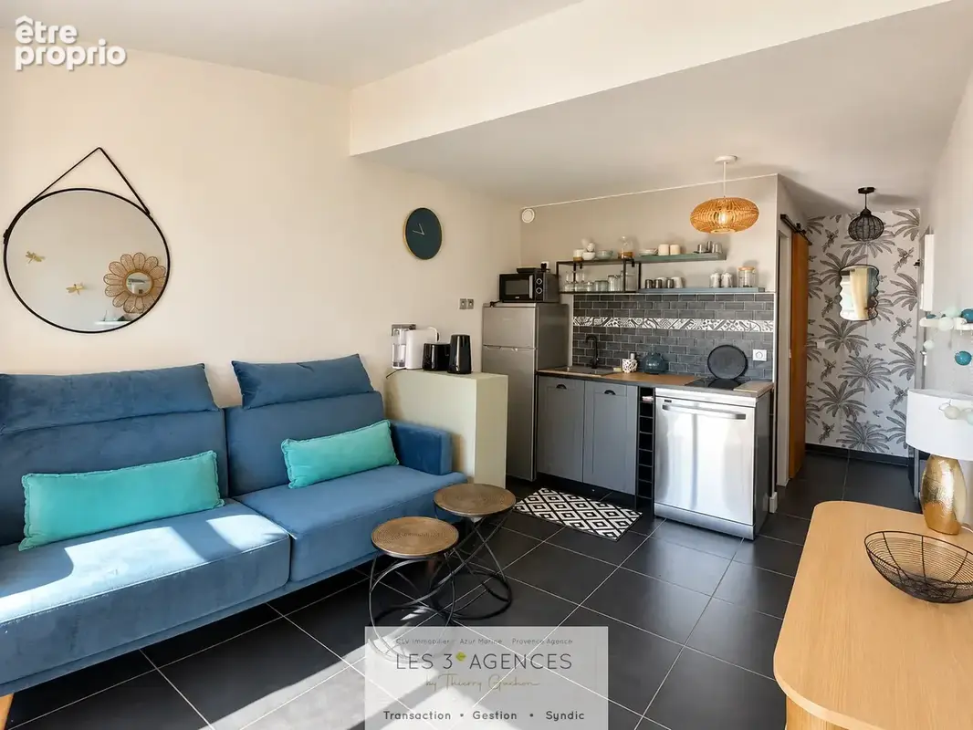 Les terrasses de sylvabelle   studio avec coin nuit et magnifique vue mer sur gigaro - photo 4