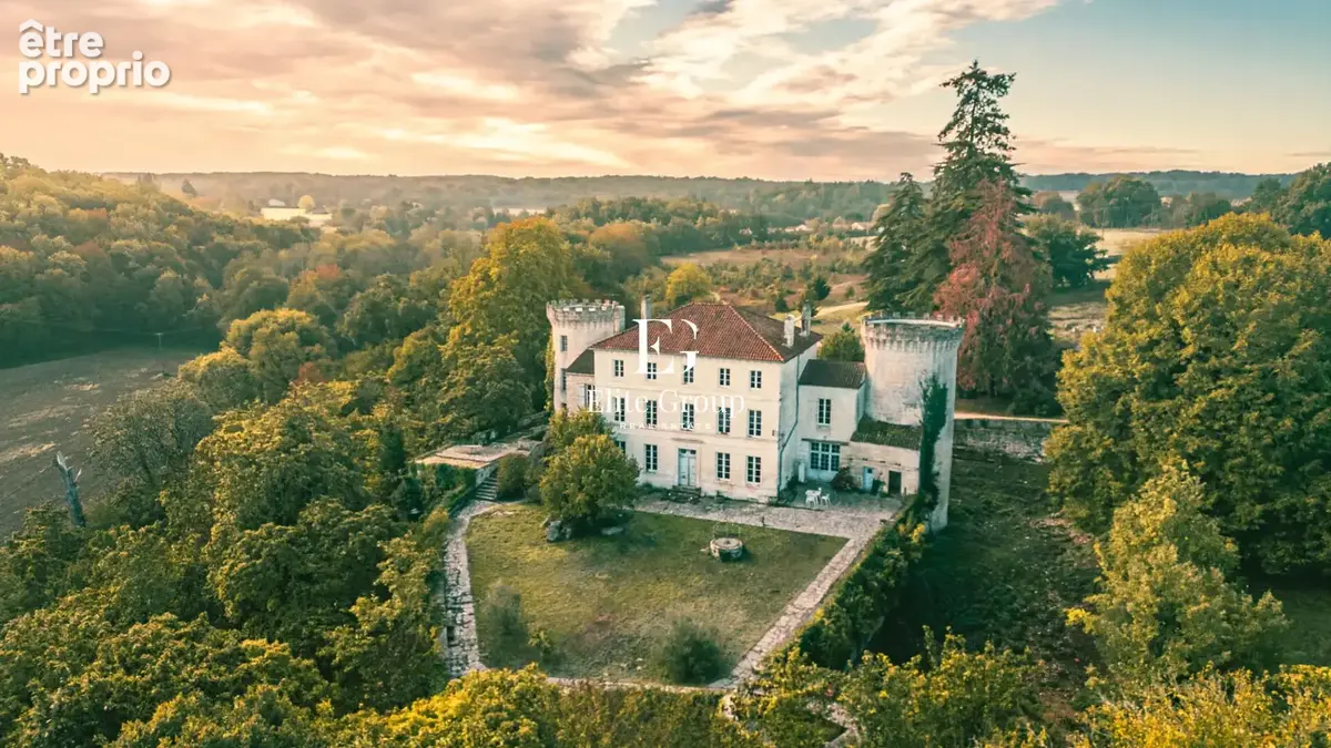 Château du xiiie siècle et son domaine de 8 hectares aux portes d'angoulême - photo 1
