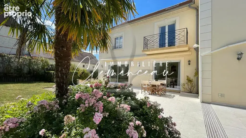 Maison de standing  - 316 m² habitables + sous sol total -  terrain 1127 m² - piscine - Villennes Sur Seine - photo 3