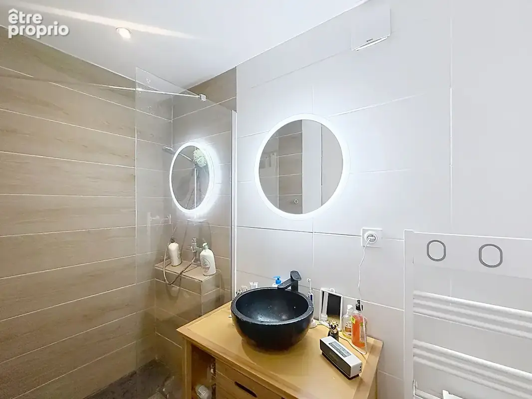 Clos banet t2 dernier etage + garage balcon cave - photo 4