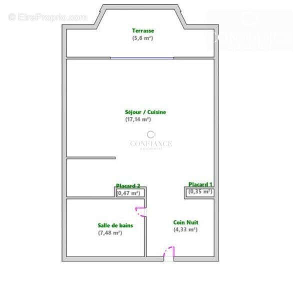 Appartement à SAINT-ETIENNE-DE-TINEE