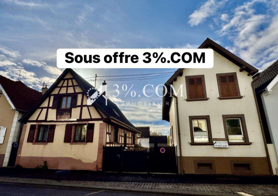 Maison à SCHWINDRATZHEIM