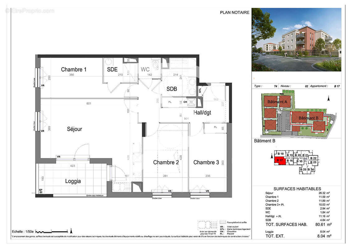 Appartement à JASSANS-RIOTTIER