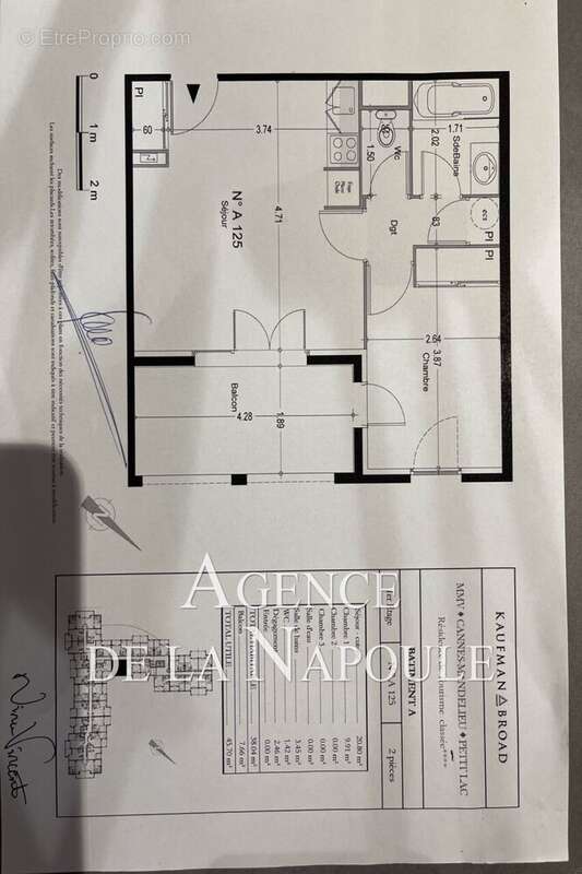 Appartement à MANDELIEU-LA-NAPOULE