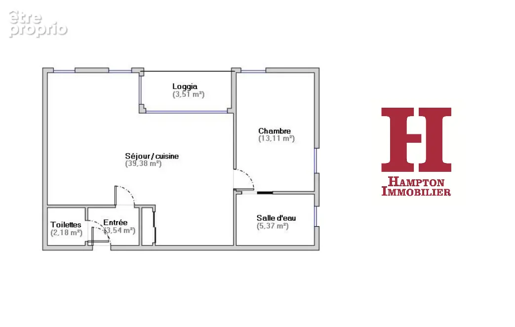 Métro Porte de Vanves / Rue Huguette Schwartz. Magnifique 2/3 pièces 63.58 M² avec une loggia de 3,51M² - photo 13