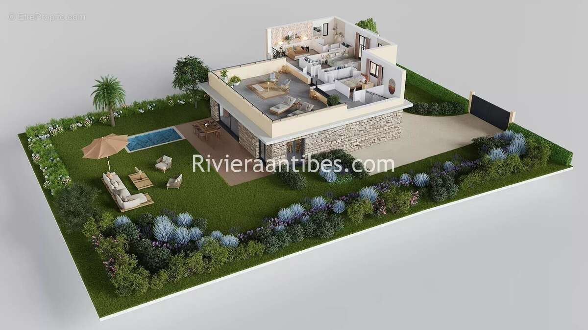 Maison à VALBONNE