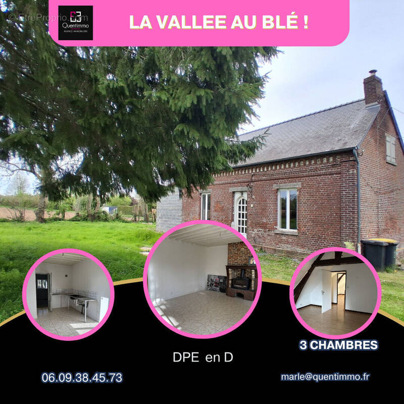 Maison à LA VALLEE-AU-BLE