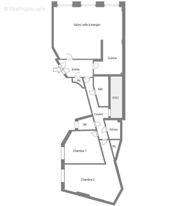 Appartement à PARIS-17E