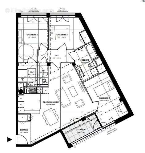 Appartement à PARIS-16E