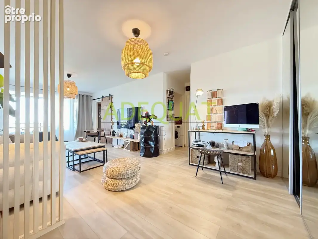 Villefontaine / appartement t5 / 4 chambres / terrasse / cave / garage... - photo 2