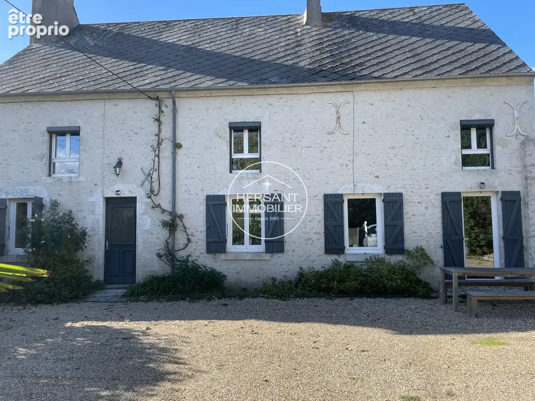 10 mn de beaugency - maison ancienne de 180 m2 habitables - photo 1