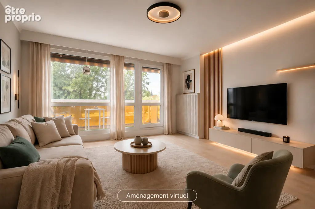 Le Bouscat - Appartement T3 de 69.31m² avec balcons et parking - photo 1