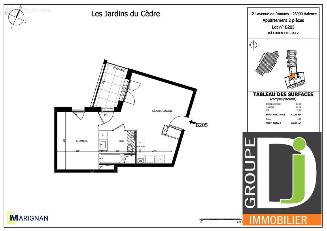 Appartement à VALENCE