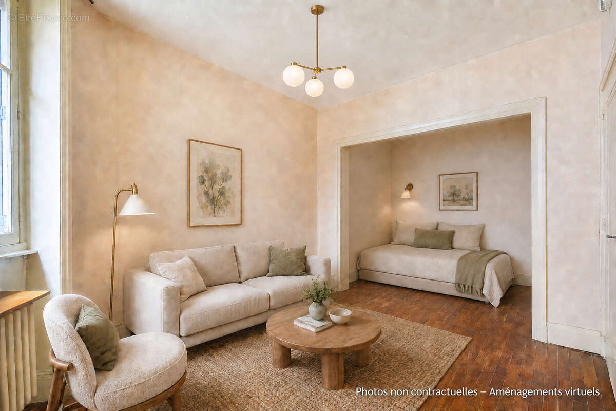 Vente appartement  1 pièce et cuisine - Lyon 6 Mairie - à rénover - photo 2