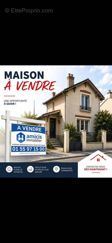 Maison à SAINT-MAUR-DES-FOSSES