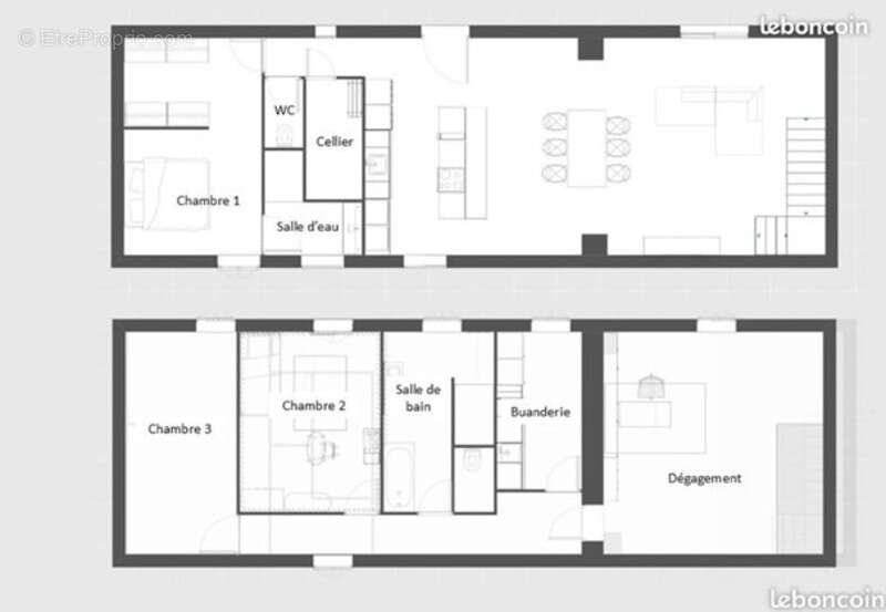 Appartement à SAINT-DIDIER-SUR-CHALARONNE