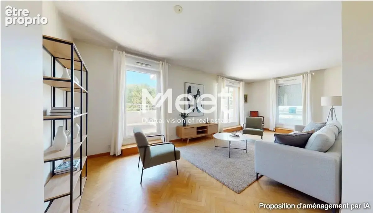 Appartement - immeuble recent - 5 pieces - coteaux-malassis - photo 19
