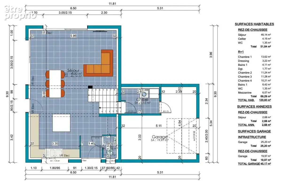 Terrain à bâtir 1 118 m2 - Projet de maison de 120 à 150 m2 - photo 10