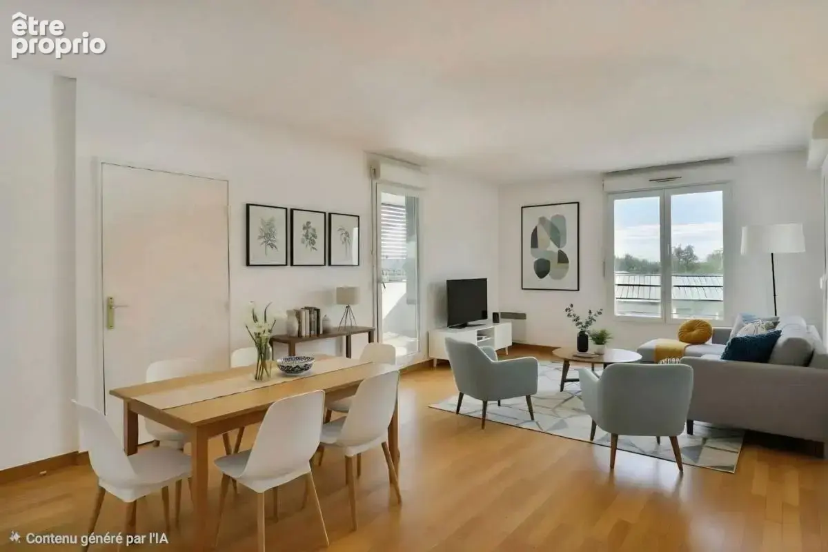 Appartement T3 lumineux avec 2 terrasses et parking sous-sol - photo 3