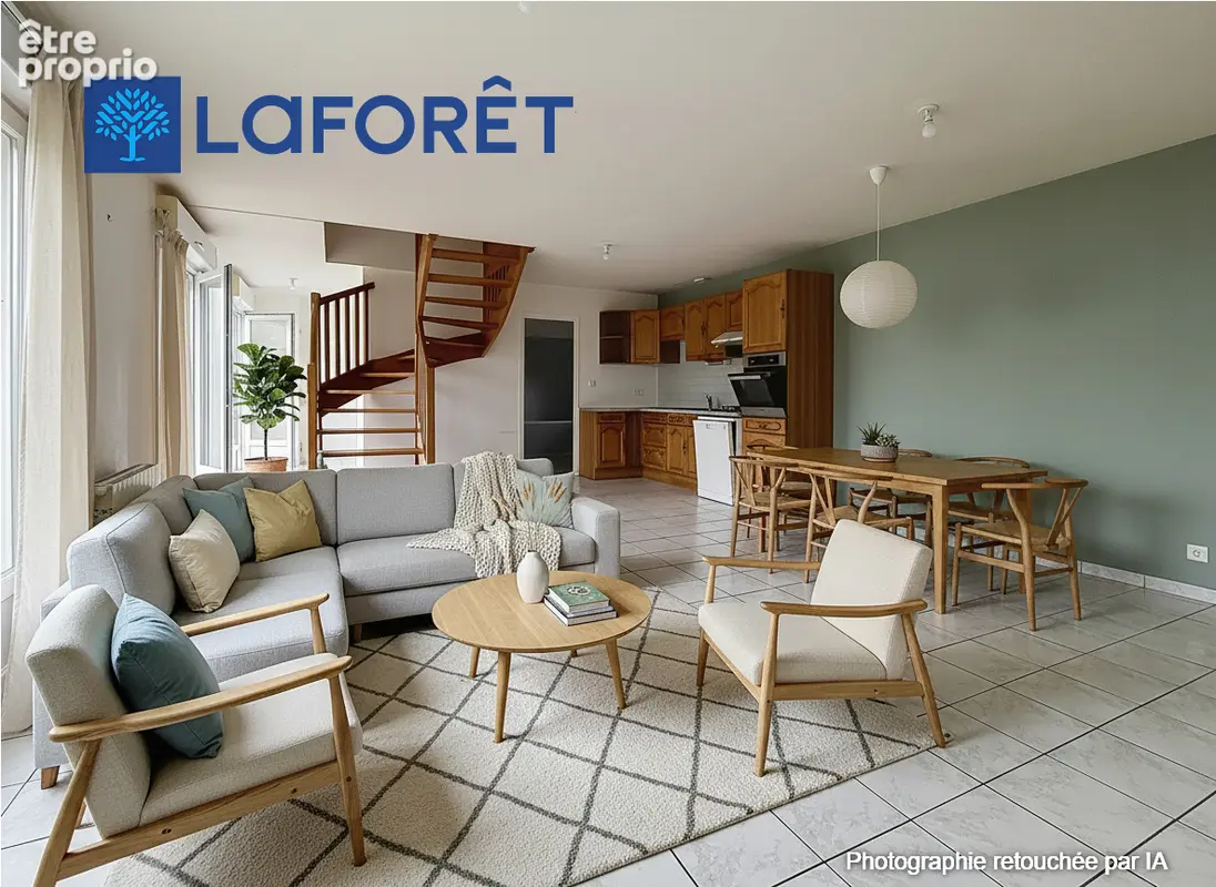A VENDRE- Maison Malguénac 3 pièce(s) 76 m2 - photo 3