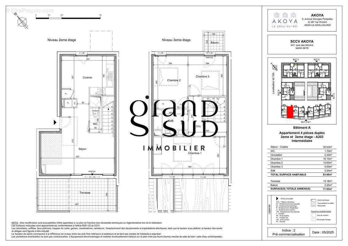 Appartement à LE GRAU-DU-ROI