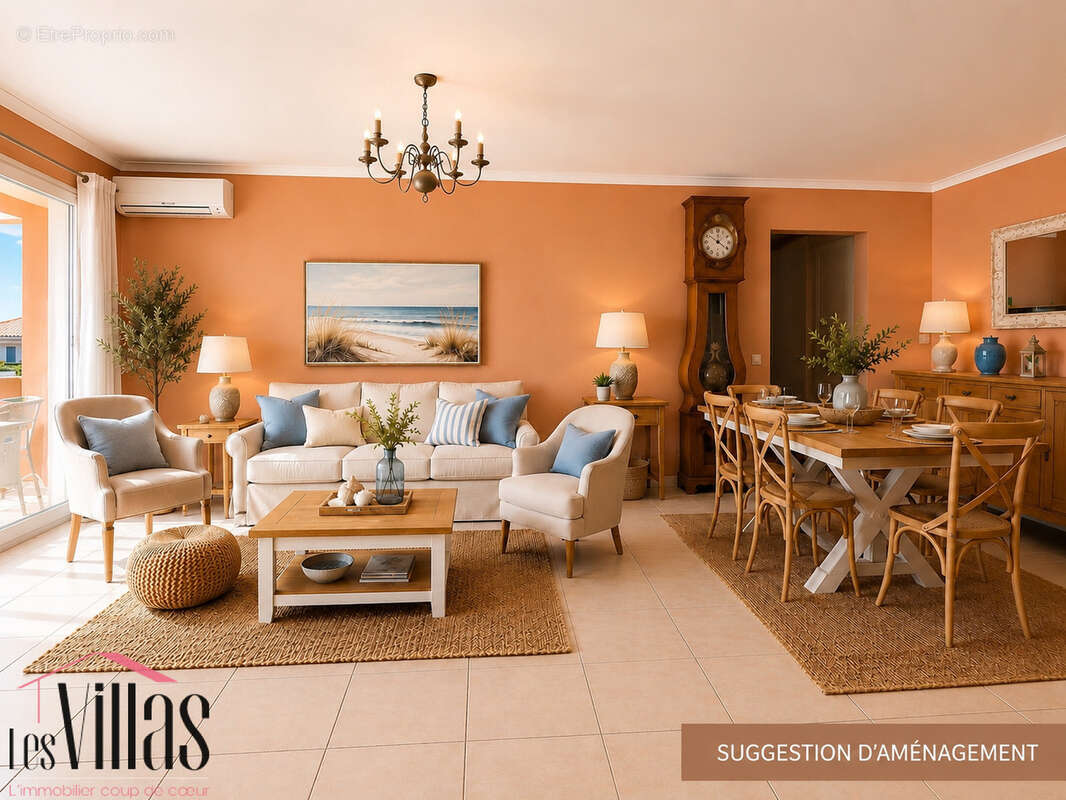 Appartement rare à Valras-Plage   Volumes, confort et plage à pied - photo 4