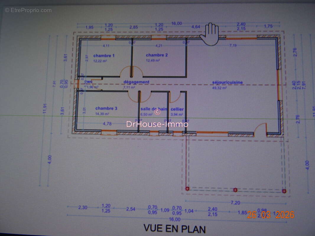 Terrain 1107 m² à Saint-Savin  - photo 5