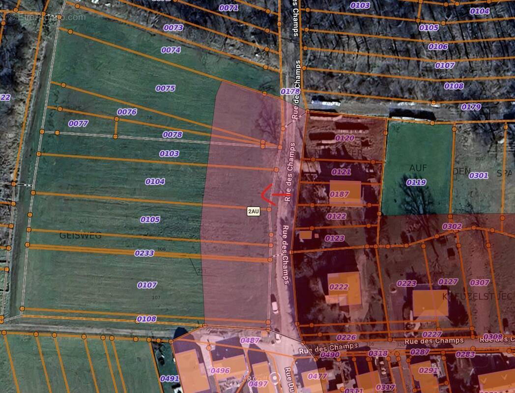 Terrain à KRAUTWILLER