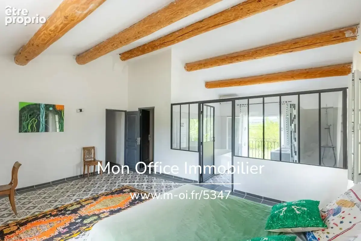 Référence : 7351-SJO - MAS en pierre dans le Vaucluse (84380)+ maison d'invités, remises, piscine, authenticité et calme - photo 27