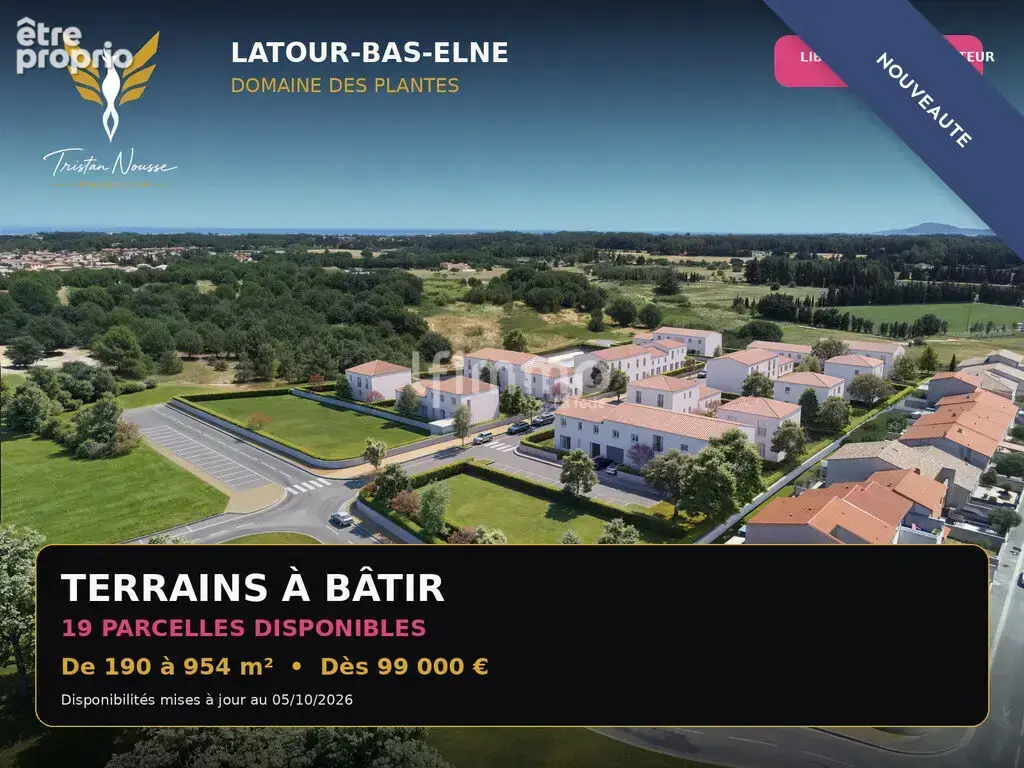 Terrain à LATOUR-BAS-ELNE